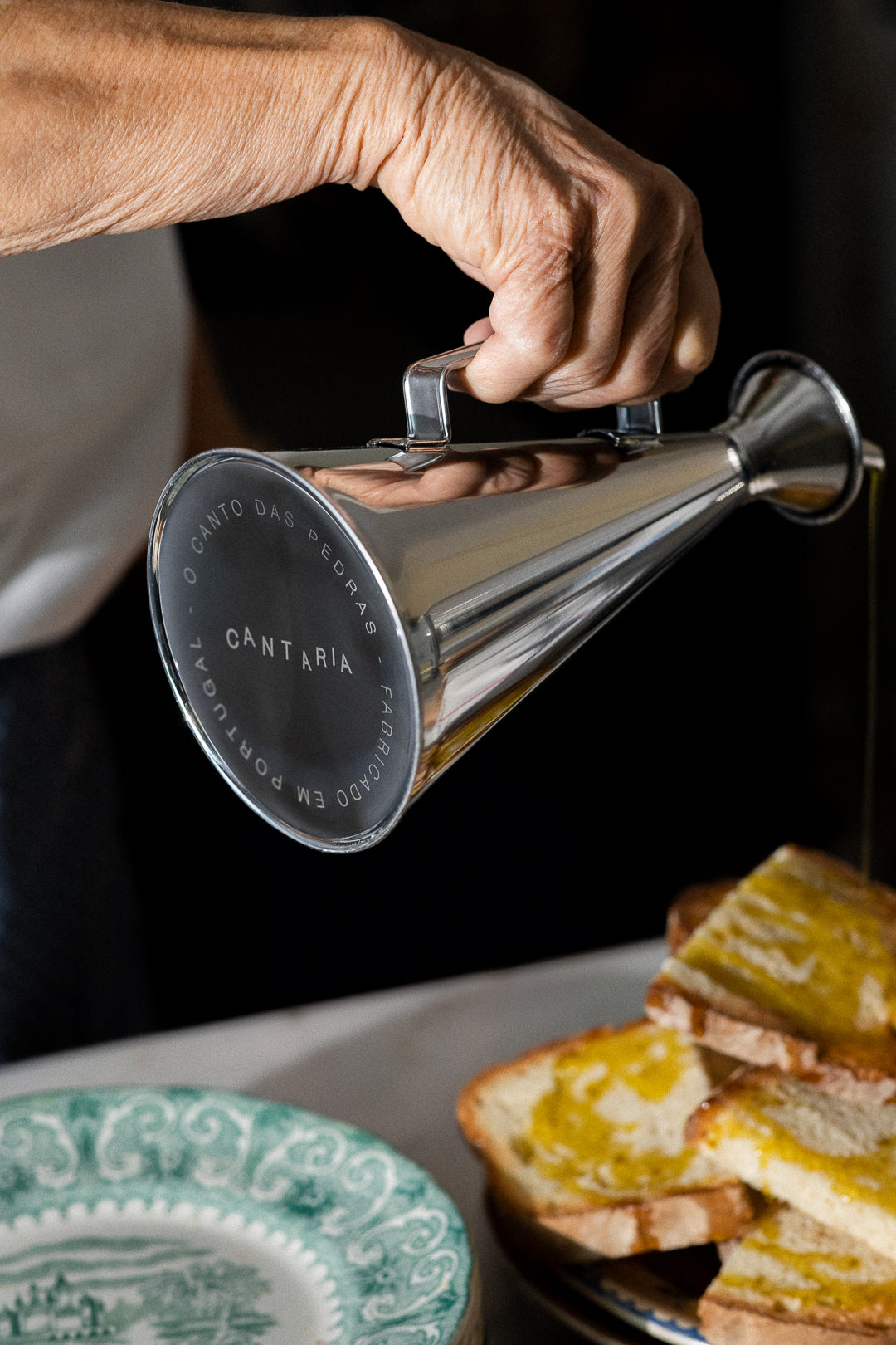 verseur d'huile d'olive premium